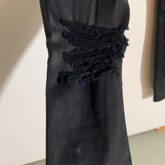 070 JEANS Joe’s Jeans Women’s Charlie High Waisted Skinny Ankle Black Size 26 - Picture 7 of 7